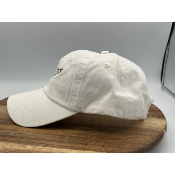 7UP Hat Cap Strap Back White Embroidered Soda Promo Advertising Mens Falcon - Picture 3 of 7